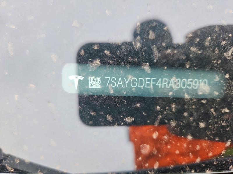 Продажа на аукционе авто 2024 Tesla Model Y, vin: 7SAYGDEF4RA305910, номер лота: 48049806