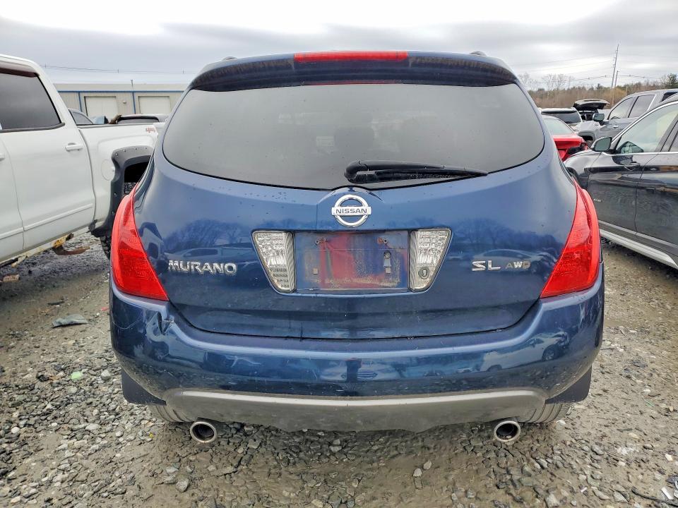 2005 Nissan Murano მანქანა იყიდება აუქციონზე, vin: JN8AZ08W15W432124, აუქციონის ნომერი: 45592016