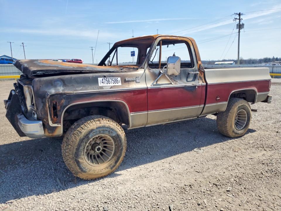 47567586 :رقم المزاد ، CKL146S211955 vin ، 1976 Chevrolet Silverado مزاد بيع