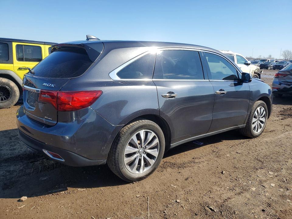 46616416 :رقم المزاد ، 5FRYD4H43EB004153 vin ، 2014 Acura Mdx مزاد بيع