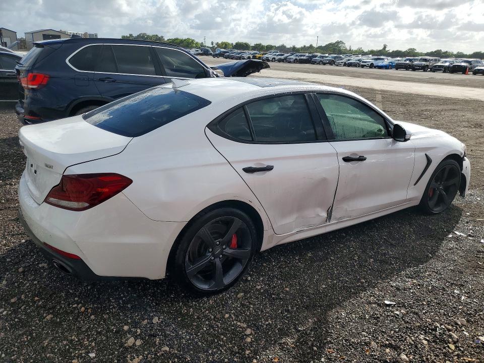 Aukcja sprzedaży 2021 Genesis G70, vin: KMTG34LE2MU071804, numer aukcji: 79431385