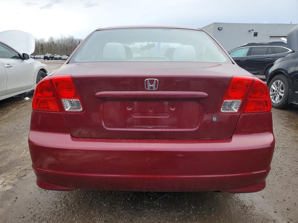 2005 Honda Civic მანქანა იყიდება აუქციონზე, vin: 2HGES16665H034031, აუქციონის ნომერი: 79426785