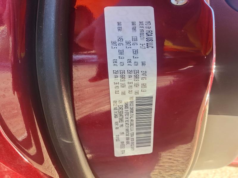 Продаж на аукціоні авто 2017 Chrysler Pacifica, vin: 2C4RC1BGXHR730093, номер лоту: 45992406