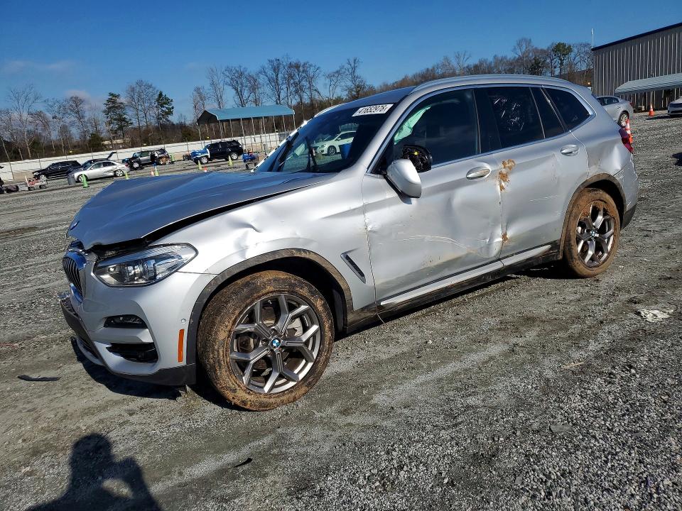 41652976 :رقم المزاد ، 5UXTY3C08L9D32272 vin ، 2020 Bmw X3 مزاد بيع