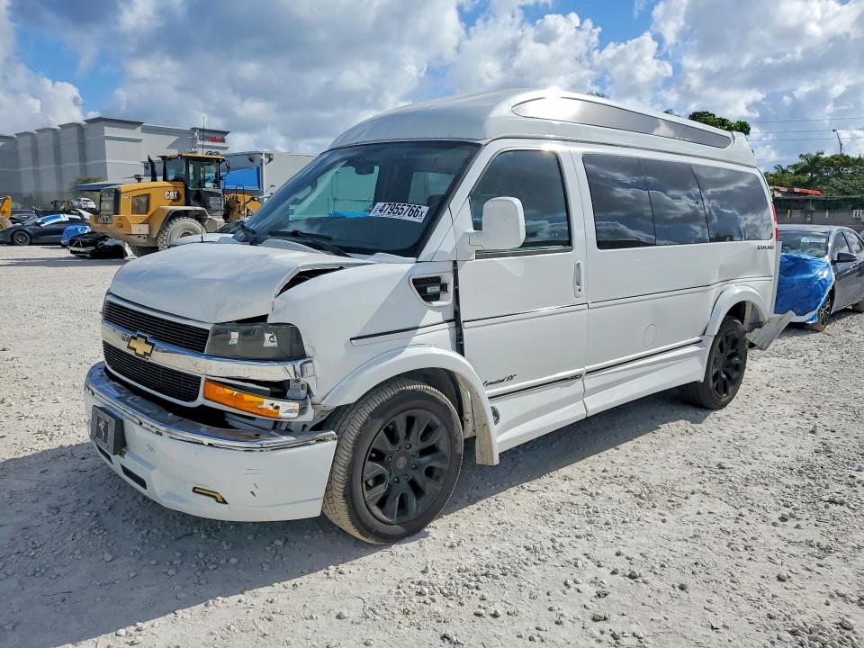 Aukcja sprzedaży 2022 Chevrolet Express G2500, vin: 1GCWGAF77N1280629, numer aukcji: 47955766