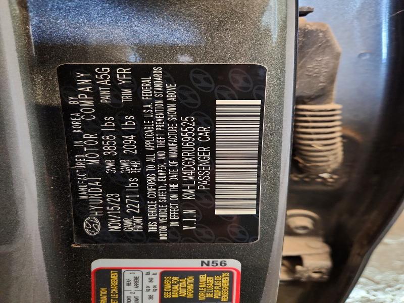 Продажа на аукционе авто 2024 Hyundai Elantra, vin: KMHLM4DGXRU695525, номер лота: 42038496