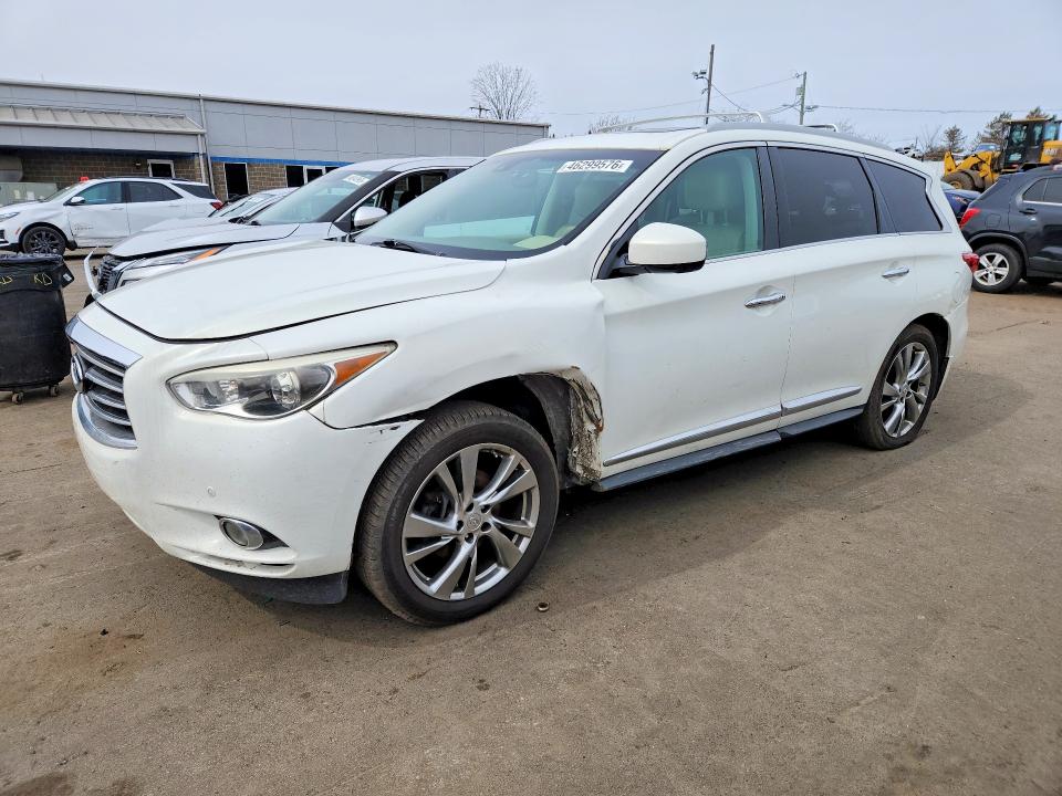 2013 Infiniti Jx35 მანქანა იყიდება აუქციონზე, vin: 5N1AL0MM4DC335500, აუქციონის ნომერი: 46299576