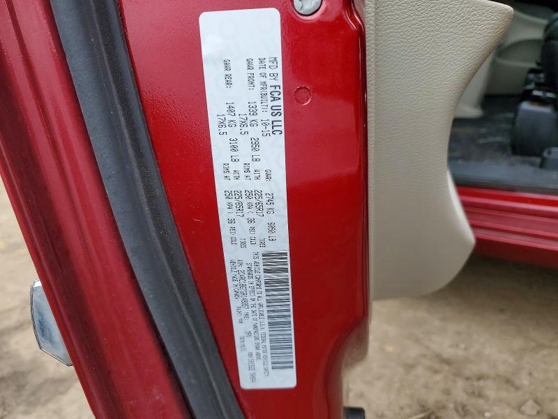 47379126 :رقم المزاد ، 2C4RC1BG7GR149357 vin ، 2016 Chrysler Town & Country مزاد بيع