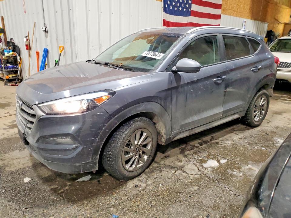 79279645 :رقم المزاد ، KM8J3CA43JU684160 vin ، 2018 Hyundai Tucson مزاد بيع