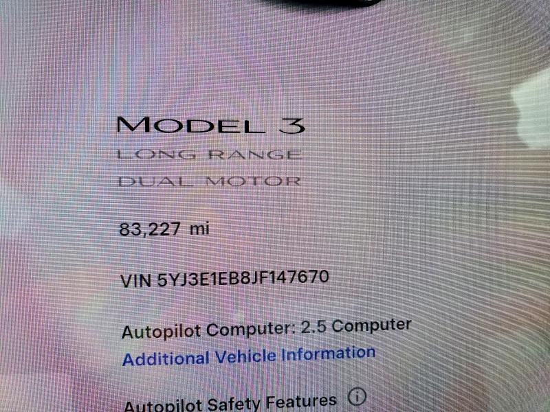 Продажа на аукционе авто 2018 Tesla Model 3, vin: 5YJ3E1EB8JF147670, номер лота: 46161266