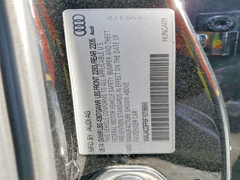 Aukcja sprzedaży 2015 Audi A3, vin: WAUACGFF6F1019698, numer aukcji: 47466086
