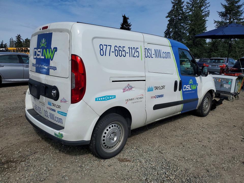 47689056 :رقم المزاد ، ZFBHRFAB0N6X41431 vin ، 2022 Ram Promaster City مزاد بيع