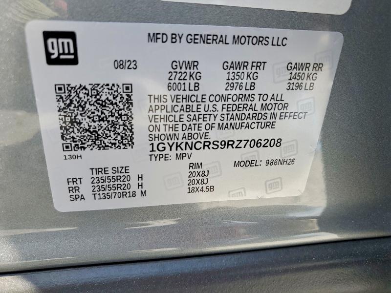 Продажа на аукционе авто 2024 Cadillac Xt5, vin: 1GYKNCRS9RZ706208, номер лота: 47100816