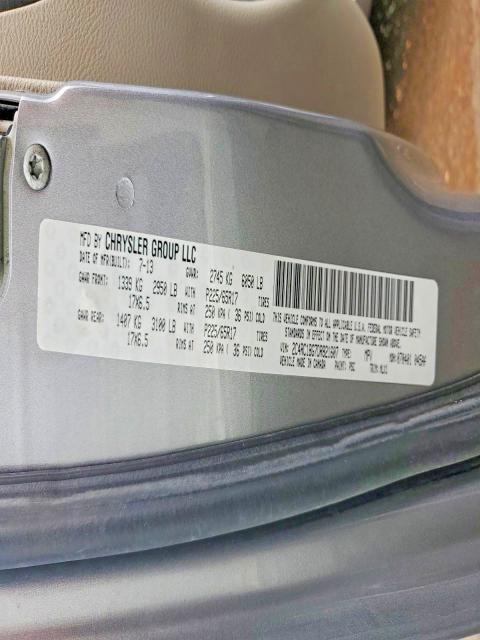 46099236 :رقم المزاد ، 2C4RC1BG7DR821607 vin ، 2013 Chrysler Town & Country مزاد بيع