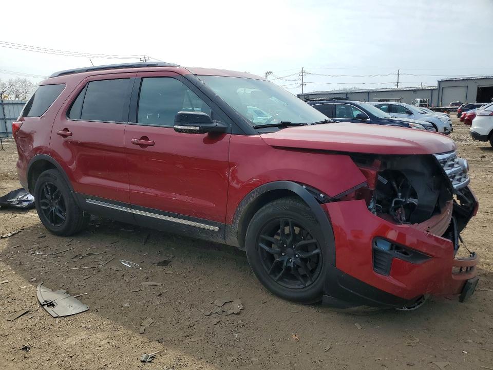 2018 Ford Explorer მანქანა იყიდება აუქციონზე, vin: 1FM5K8D89JGA64993, აუქციონის ნომერი: 47409266