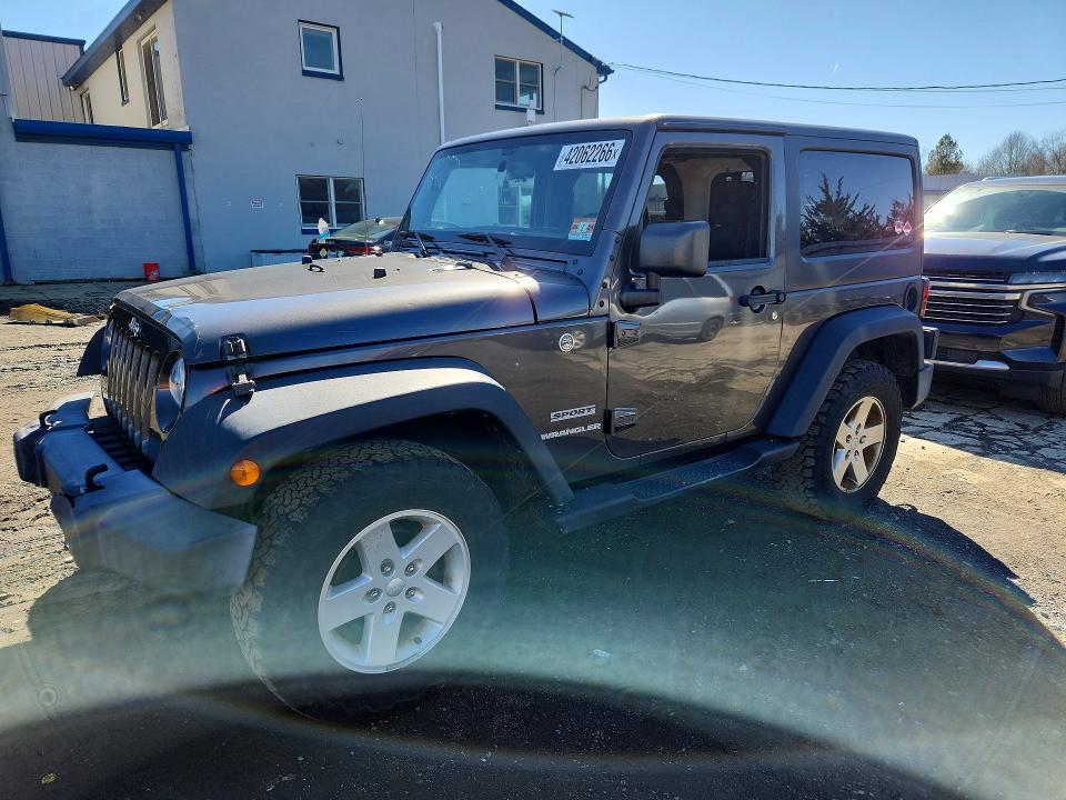 Продаж на аукціоні авто 2017 Jeep Wrangler, vin: 1C4GJWAG4HL547776, номер лоту: 42062266