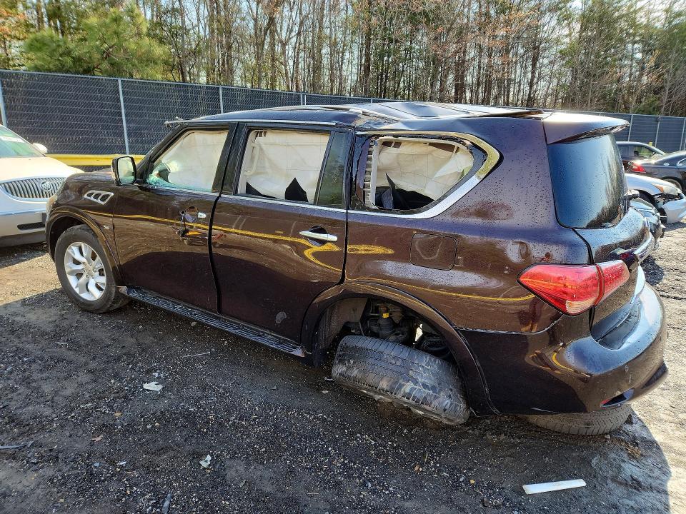 45485696 :رقم المزاد ، JN8AZ2NF8E9554168 vin ، 2014 Infiniti Qx80 مزاد بيع
