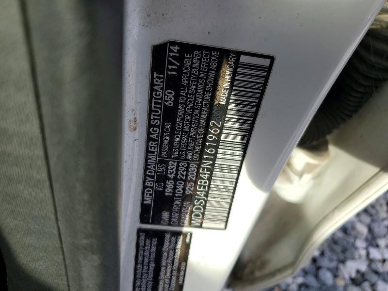 Aukcja sprzedaży 2015 Mercedes-benz Cla, vin: WDDSJ4EB4FN161962, numer aukcji: 46283346