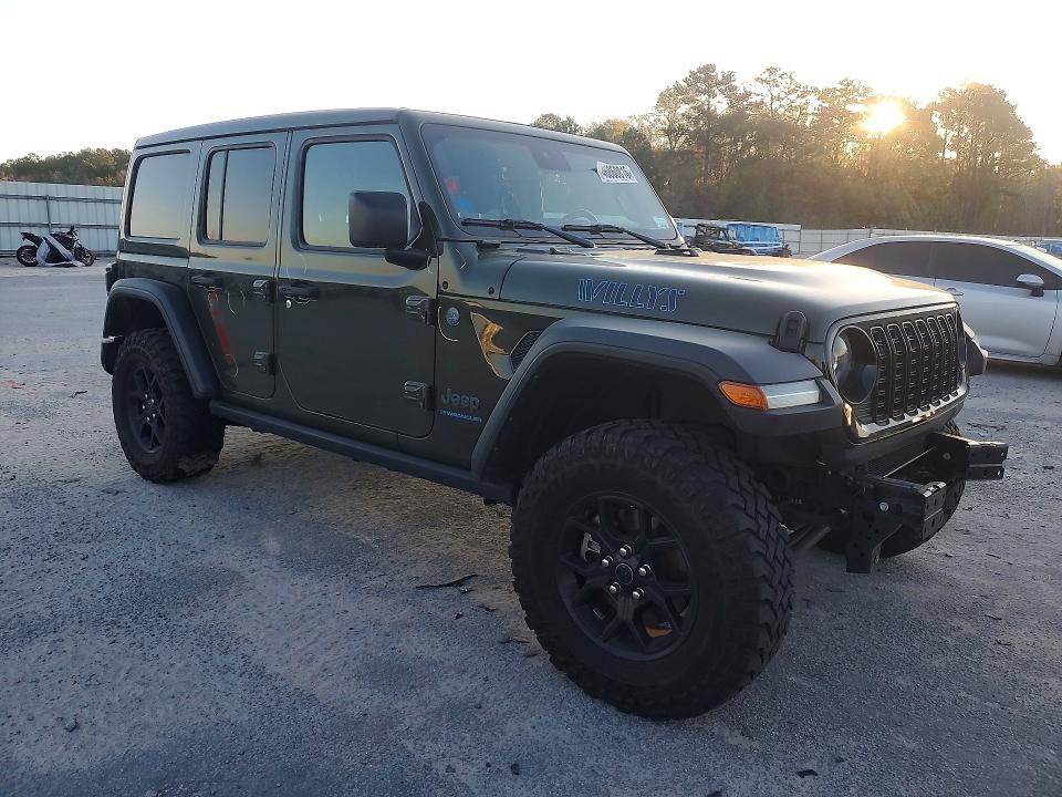 46860816 :رقم المزاد ، 1C4RJXN64RW127273 vin ، 2024 Jeep Wrangler مزاد بيع