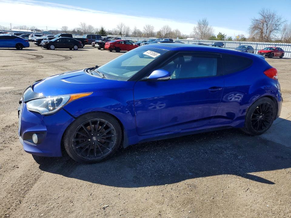 Продаж на аукціоні авто 2013 Hyundai Veloster, vin: KMHTC6AEXDU090253, номер лоту: 47618566