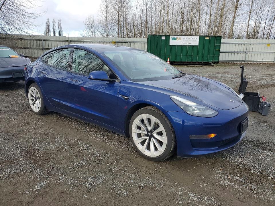 Продаж на аукціоні авто 2022 Tesla Model 3, vin: 5YJ3E1EA4NF304737, номер лоту: 47100376