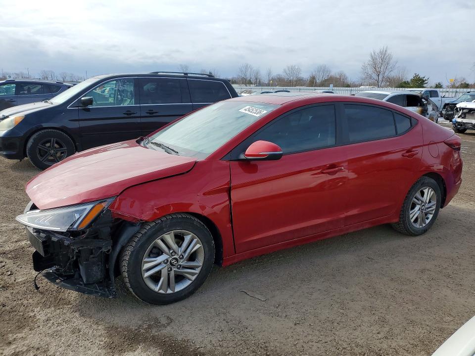 45452536 :رقم المزاد ، KMHD84LF2KU832657 vin ، 2019 Hyundai Elantra مزاد بيع