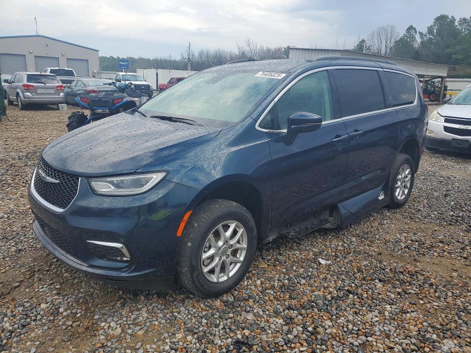 76486825 :رقم المزاد ، 2C4RC1BG3NR107278 vin ، 2022 Chrysler Pacifica مزاد بيع