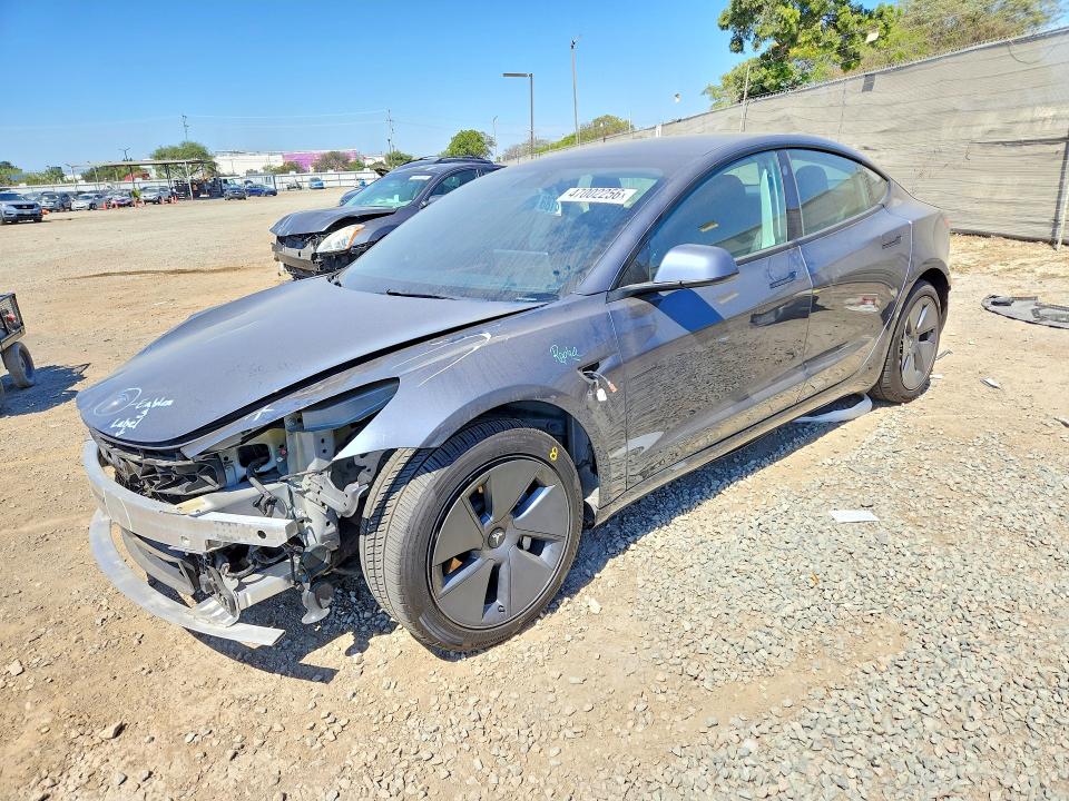 Aukcja sprzedaży 2022 Tesla Model 3, vin: 5YJ3E1EB1NF180094, numer aukcji: 47002256