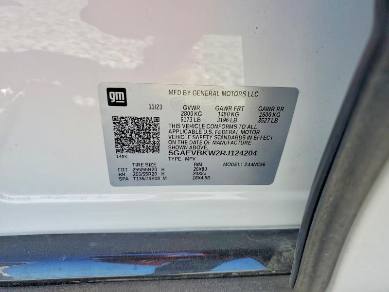 Aukcja sprzedaży 2024 Buick Enclave, vin: 5GAEVBKW2RJ124204, numer aukcji: 47256066