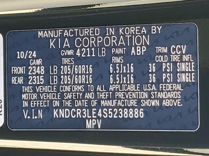 Продажа на аукционе авто 2025 Kia Niro, vin: KNDCR3LE4S5238886, номер лота: 47252626