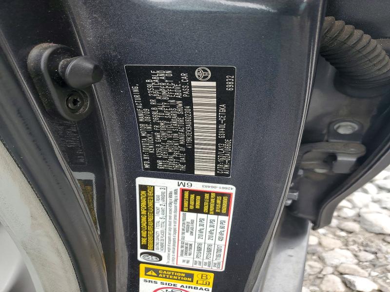 2010 Toyota Camry მანქანა იყიდება აუქციონზე, vin: 4T1BK3EK9AU602304, აუქციონის ნომერი: 79493585