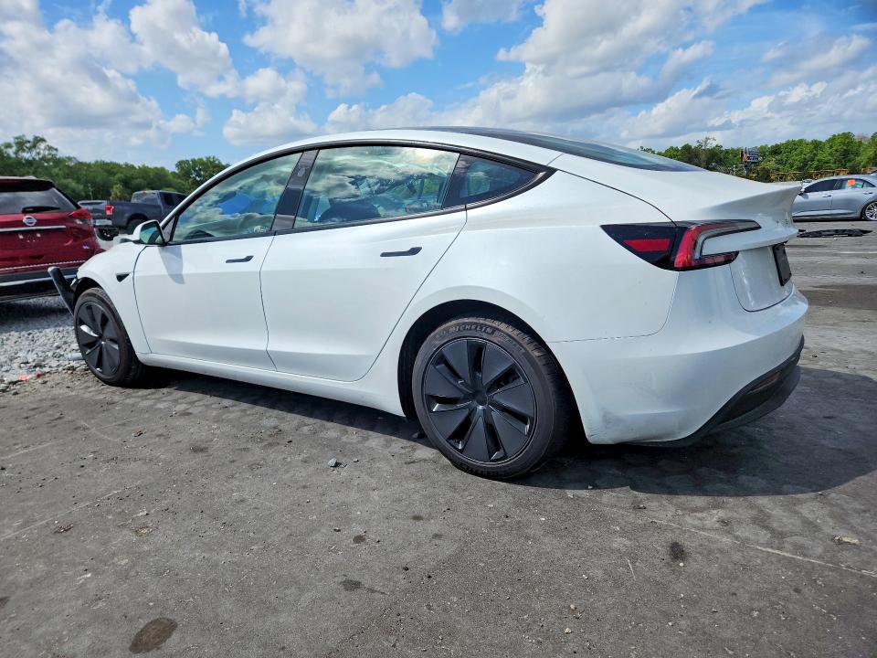 2025 Tesla Model 3 მანქანა იყიდება აუქციონზე, vin: 5YJ3E1EA6SF035541, აუქციონის ნომერი: 48018866