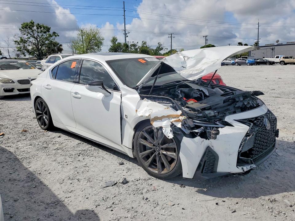 45530576 :رقم المزاد ، JTHGZ1B21P5062043 vin ، 2023 Lexus Is 350 مزاد بيع