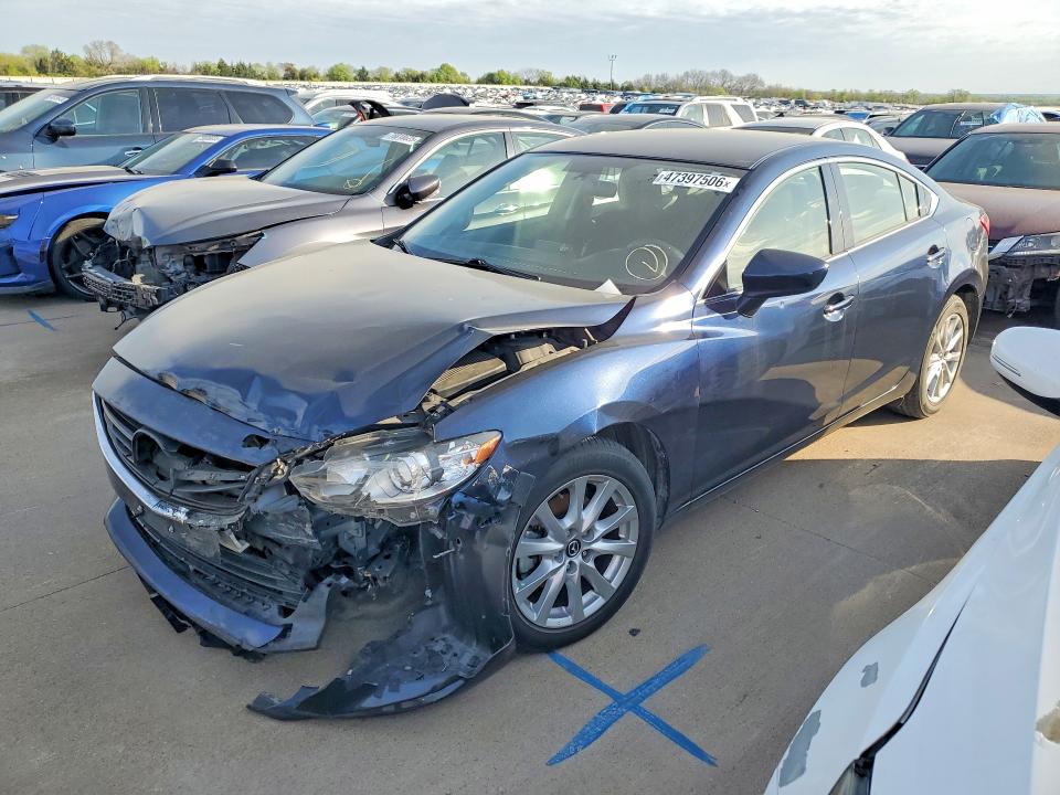 Auction sale of the 2016 Mazda 6 4d I, vin: JM1GJ1U54G1480278, lot number: 47397506