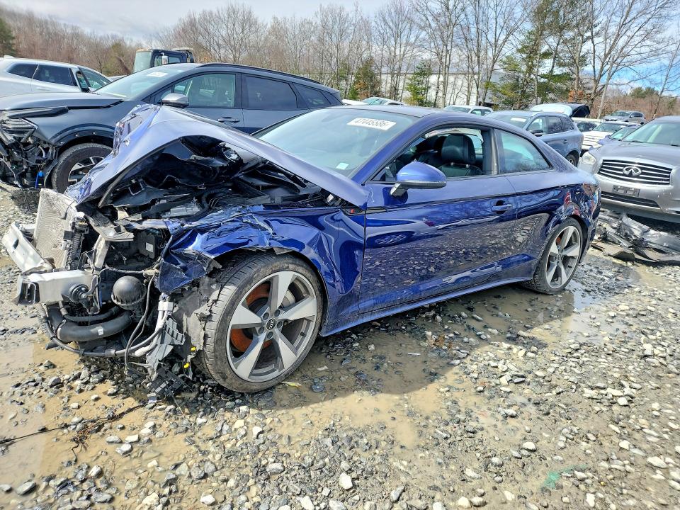 2021 Audi A5 მანქანა იყიდება აუქციონზე, vin: WAUTAAF53MA052612, აუქციონის ნომერი: 47445586