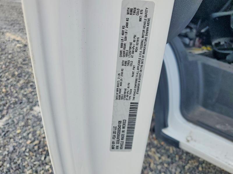 Продажа на аукционе авто 2025 Ram Promaster 2500, vin: 3C6LRVVG5SE543108, номер лота: 48351246