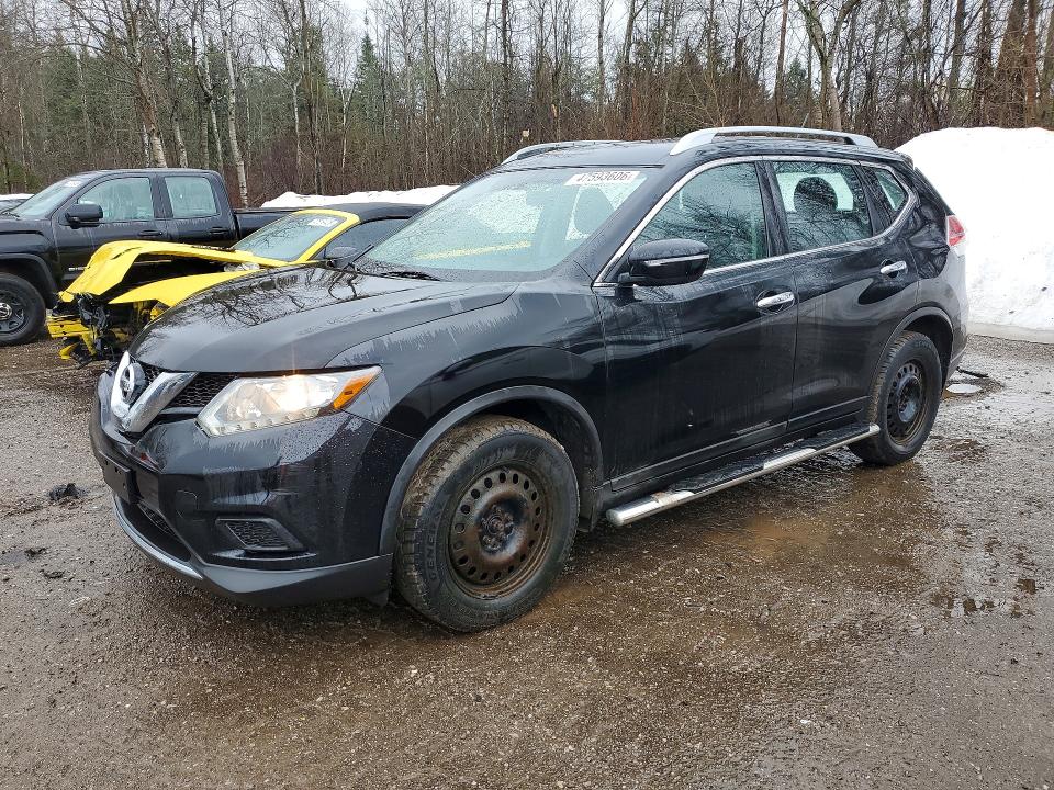 2015 Nissan Rogue მანქანა იყიდება აუქციონზე, vin: 5N1AT2MT9FC835996, აუქციონის ნომერი: 47593606