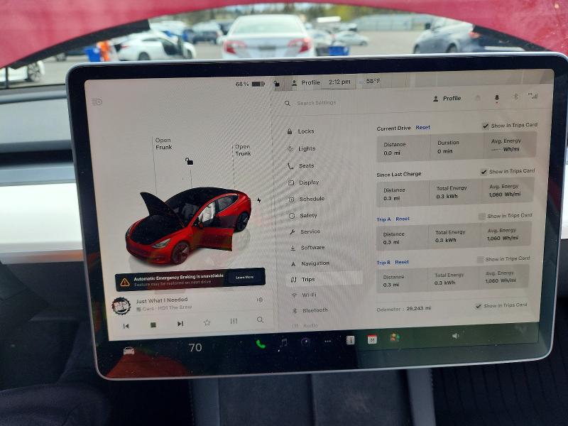 Aukcja sprzedaży 2022 Tesla Model 3, vin: 5YJ3E1EB5NF329526, numer aukcji: 47298796