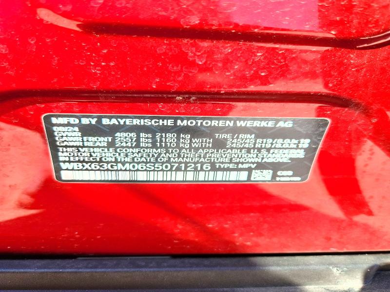 Aukcja sprzedaży 2025 Bmw X2, vin: WBX63GM06S5071216, numer aukcji: 47211666