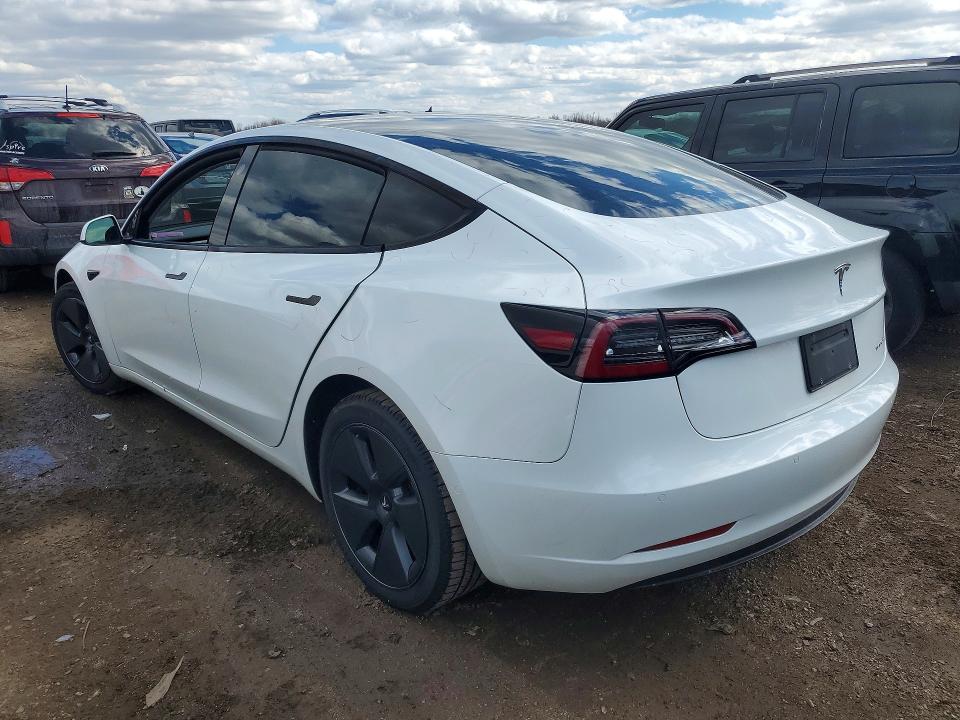 47589016 :رقم المزاد ، 5YJ3E1EB9NF171157 vin ، 2022 Tesla Model 3 مزاد بيع