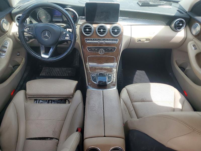 47685706 :رقم المزاد ، 55SWF4JBXFU050459 vin ، 2015 Mercedes-benz C مزاد بيع