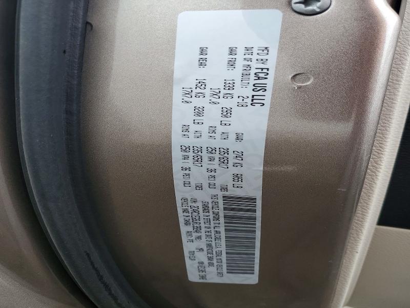 Продажа на аукционе авто 2018 Chrysler Pacifica, vin: 2C4RC1EG9JR139240, номер лота: 46347306