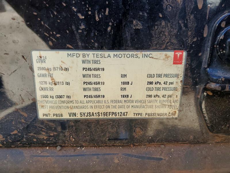 Aukcja sprzedaży 2014 Tesla Model S, vin: 5YJSA1S19EFP61247, numer aukcji: 47300816