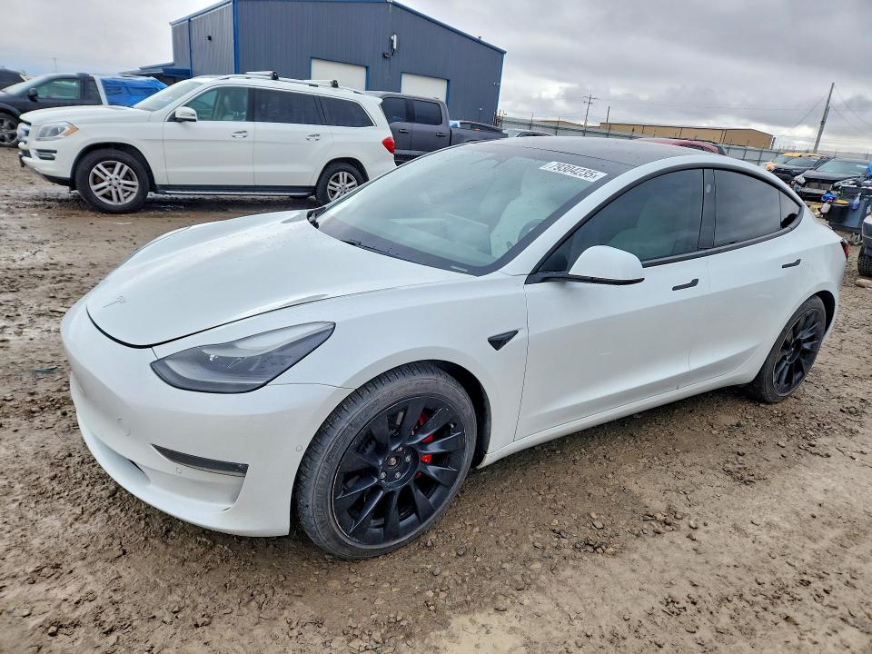 Auction sale of the 2021 Tesla Model 3, vin: 5YJ3E1ECXMF044831, lot number: 79304235