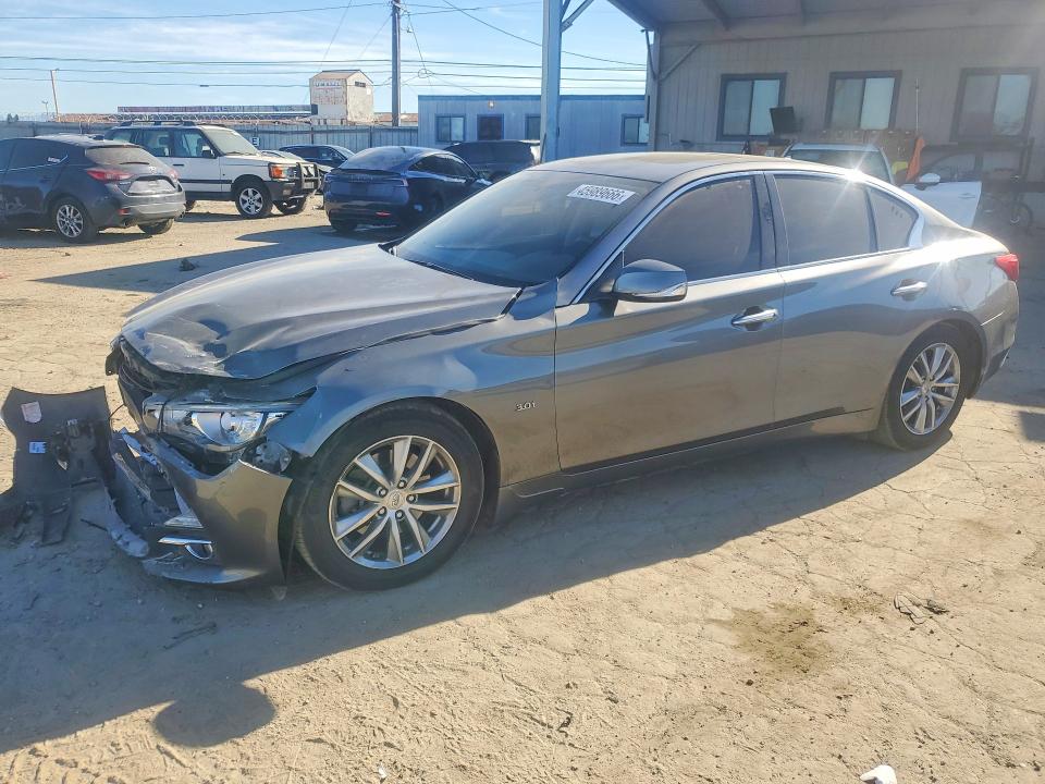 45989666 :رقم المزاد ، JN1EV7AP3HM730438 vin ، 2017 Infiniti Q50 مزاد بيع