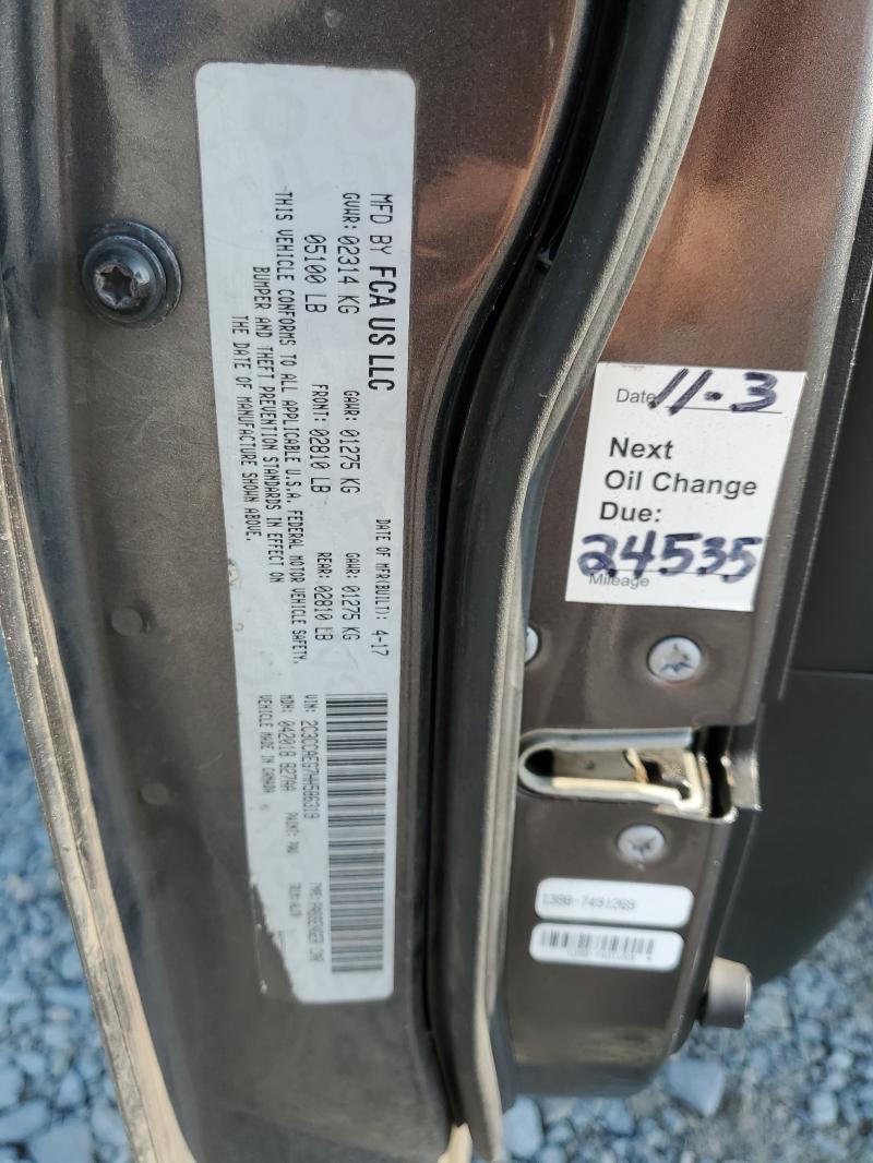 Auction sale of the 2017 Chrysler 300c, vin: 2C3CCAEG7HH586319, lot number: 79169765