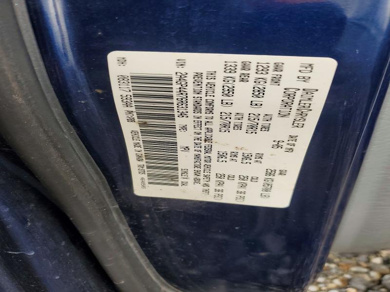 Продажа на аукционе авто 2006 Chrysler Town & Country, vin: 2A4GP44R76R631346, номер лота: 79497075