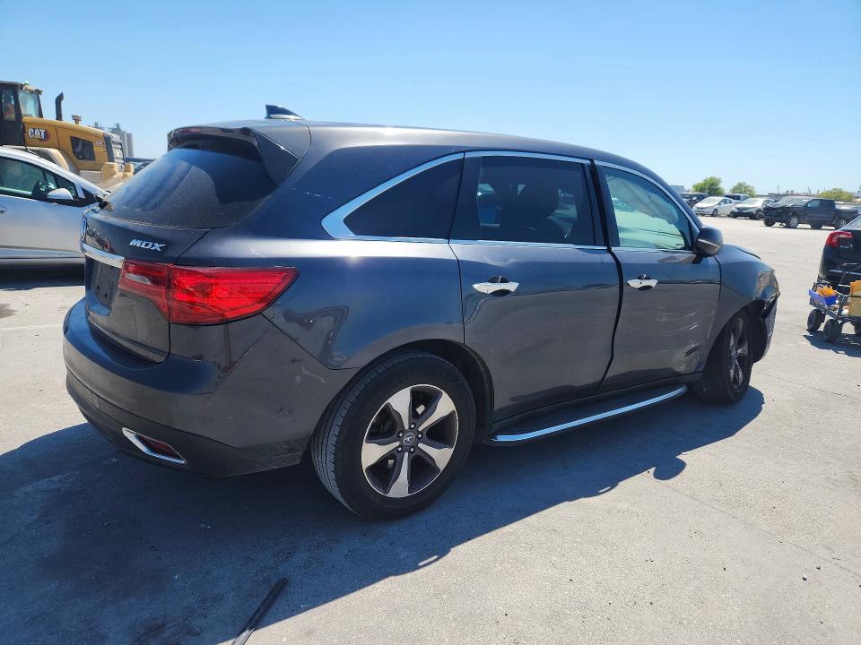 46914366 :رقم المزاد ، 5FRYD3H28GB017007 vin ، 2016 Acura Mdx مزاد بيع