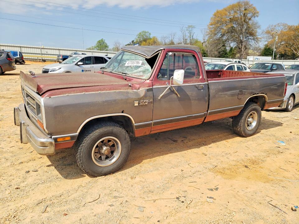 1986 Dodge W-series მანქანა იყიდება აუქციონზე, vin: 1B7HW14T1GS033535, აუქციონის ნომერი: 47705796