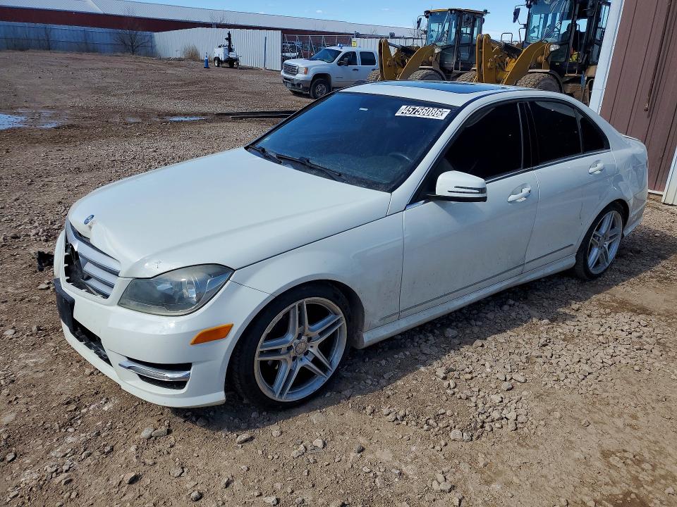 Aukcja sprzedaży 2012 Mercedes-benz C, vin: WDDGF8BB0CR225230, numer aukcji: 45756086